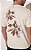 Camiseta Manga Curta Floral - Imagem 2