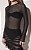 Blusa Manga Longa Curvas Preto - Imagem 2