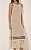 Vestido Midi Arraia Bege - Imagem 2