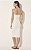 Vestido Midi Folha Branco - Imagem 3