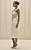 Vestido Midi Tela Selene Off White - Imagem 3