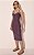 Vestido Midi Meia Taça Gergelim Roxo - Imagem 1