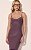 Vestido Midi Meia Taça Gergelim Roxo - Imagem 2