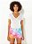 Shorts Jeans Rainbow - Imagem 1