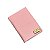 Porta passaporte individual rosa blush personalizado - Imagem 1