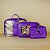 Necessaire Laura M roxa personalizada - Imagem 5