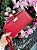 Carteira porta celular vermelha com alça tira colo removível personalizada - Imagem 2