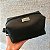 Necessaire Manu M Preto personalizada com ferragens pratas - Imagem 1