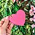 Chaveiro coração pink personalizado - Imagem 1