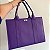 Bolsa Fadia Grande roxo  personalizada - Imagem 1