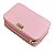 Necessaire Leticia M  rosa blush personalizada - Imagem 1
