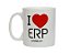 Caneca "I Love ERP" 320ml - Imagem 1