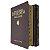 Bíblia de Estudo Pentecostal Média Harpa Capa Marrom Com Índice - CPAD - Imagem 1