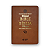 Bíblia Bilíngue Bilingual Bible NAA Inglês Português Capa Luxo Marrom Índice - Imagem 3
