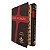 Bíblia Sagrada Letra Grande Capa Luxo marrom Cruz Vermelha Índice NAA - Imagem 2