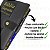Bíblia Sagrada Letra Grande Índice Lateral Botão e Caneta Capa Preta - Imagem 5