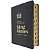 Bíblia de Estudo King James Atualizada Índice Capa Luxo Preta - Art Gospel - Imagem 1