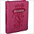 Bíblia Sagrada Feminina Zíper Letra Grande Pink Luxo Sbb - Imagem 1