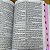 Bíblia ARC Letra Grande Capa Dura Flores Turquesa Índice - Imagem 2