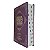 Bíblia Sagrada ARC Jumbo Compacta Harpa Índice Coverbook Bordo - Imagem 1