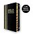 Bíblia Sagrada ARC Semi Luxo | Índice Dourado Preta | Geográfica - Imagem 1