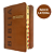 Bíblia do Homem NVI Luxo Letra Grande - Marrom Com Índice - Imagem 1