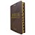 Bíblia Sagrada NVI Letra Gigante Capa Luxo Marrom Geográfica - Imagem 1