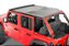 Capa Solar Tela Jeep Wrangler JLU 4P 2019-2023 Preta - Imagem 1