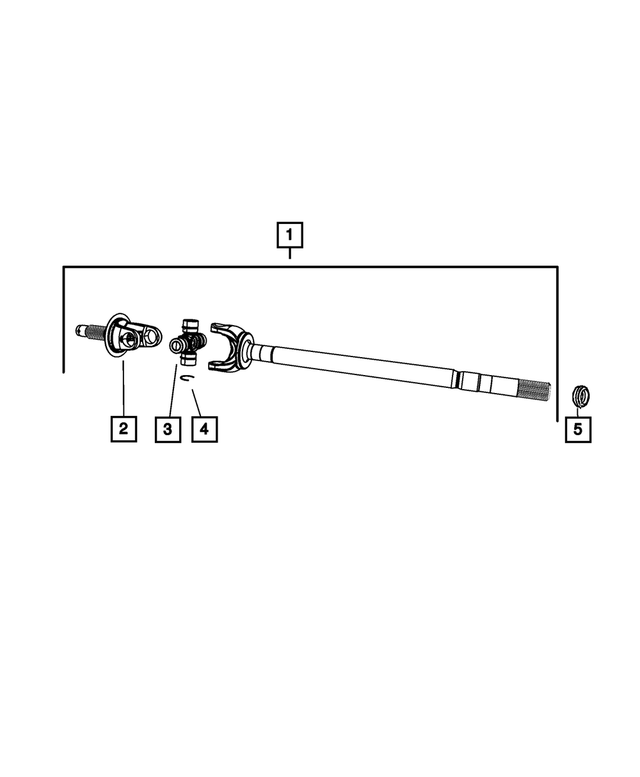Travas da Cruzetas Semi-Eixo e Cardan Jeep Ram e Dodge 2003-2024 - Mopar - Imagem 2