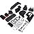 Snorkel OffRoad Jeep Wrangler Jeep Gladiator 3.0L 3.6L 2019-2024  Rugged Ridge - Imagem 3