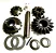 Kit Diferencial Traseiro Dana 35 27 estrias Dana Spicer 707247XR - Imagem 1