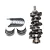 Virabrequim STD Kia Santa Fe Sorento 3.3L 2012-2021 - Imagem 1