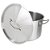 Panela Inox Fundo Triplo 15,4 Litros Caçarola Zahav 28cm - Imagem 2