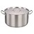Panela Inox Fundo Triplo 9,3 Litros Caçarola Alta Zahav 26cm - Imagem 1