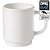 Caneca Vidro Opalino 250ml Branca Milky Bormioli Rocco - Imagem 1