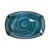 Travessa de Porcelana 37cm Artisan Azul Vajillas Corona - Imagem 2