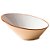 Saladeira 790ml Inclinada Beige Artisan Porcelana Corona - Imagem 1