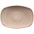 Travessa Retangular 36x25cm Artisan Gris Porcelana Corona - Imagem 1