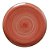 Prato Pao Coupe 17,7cm Salmon Artisan Porcelana Corona - Imagem 1