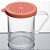 Polvilhador Cambro Policarbonato Tampa Rosa Furo Médio - Imagem 1