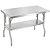Mesa de Inox para Cozinha 150x60x80cm Zahav Inox - Imagem 1