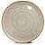Prato de Porcelana Raso Coupe Artisan Gris 28cm Corona - Imagem 1