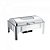 Rechaud Inox 9 Litros Tampa com Visor Transparente Zahav - Imagem 1