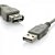 CABO EXTENSOR MULTILASER USB 2.0 A MACHO X A FEMEA 1.8M - Imagem 1
