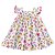 Vestido Bebê Infantil Estampado 100% Algodão - Aline - Imagem 1