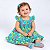 Vestido Bebê 100% Algodão Estampado Flamingo 2 Meses a 6 Anos Ariel - Imagem 1