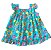 Vestido Bebê 100% Algodão Verão  Flamingo- Ariel - Imagem 1