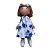 Kit Vestido com Boneca de pano 100% Algodão - Rafaela - Imagem 2