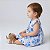 Kit Vestido Bebê Infantil Menina com Boneca de pano 100% Algodão - Rafaela - Imagem 4