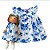 Kit Vestido com Boneca de pano 100% Algodão - Rafaela - Imagem 1